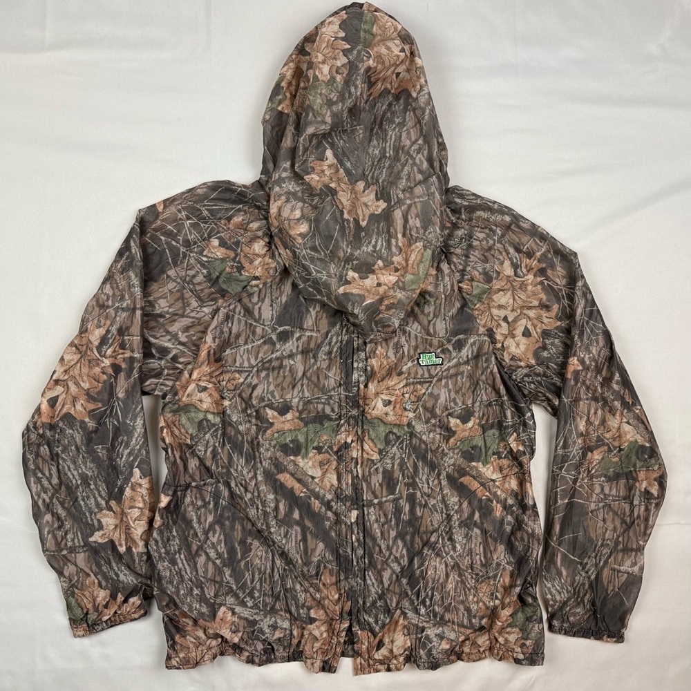 Shannon’s Bug Tamer Camo Hunting Jacket Sz Medium Breathable Mosquito Net A5